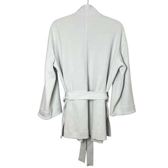 Lululemon Ribbed Softstreme Belted Wrap Kimono Top Cardigan Size 8 - Picture 5 of 8
